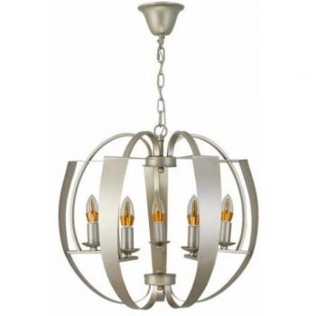 Colgante Capuchina 5xe14 Champagne Regx53x53 Cm