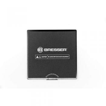 Bresser 2010100 - Plataforma de construcción para Impresora 3D, Negro