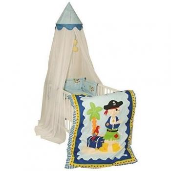 Roba - 1493 hasta 1 S50 Conjunto de 4 Baby Blue Pirate Funda Nórdica