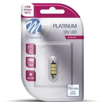 Bombilla LED Blanco Plafón 42mm 12V C5W/C10W M-Tech MT-LB816W-01B