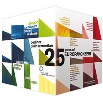 BERLINER PHILHARMONIKER - EUROPAKONZERT 25 DVD ANNIVERSARY BOX 1991-2015