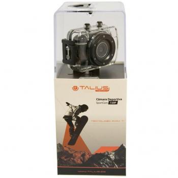 TALIUS SportCam720P - cámara Deportiva, batería 440mAh Negra