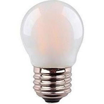 Edm 98633 Bombilla Esferica Filamento Led, Mate, Luz Calida