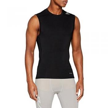 adidas TF Base SL Camiseta sin mangas, Hombre, Negro, S