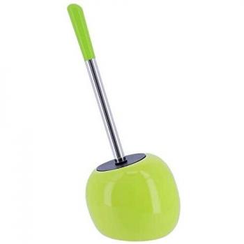 EVIDECO Green Free Standing Toilet Brush and Holder Set