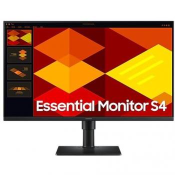 Monitor Samsung S4 S27D406GAU 27 FHD IPS 1920x1080 5ms Negro con Altura Regulable y Conectividad HDMI/DisplayPort