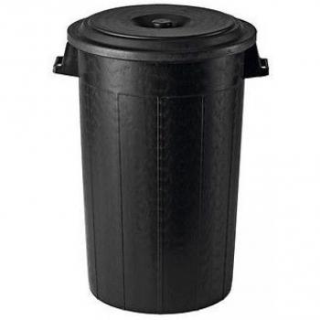 Stefanplast Cubo Cubo Negro Basura 70 lt utilissimo Made in Italy