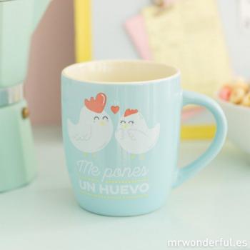 Taza Me pones un huevo Mr. Wonderful