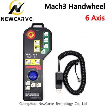 Control remoto manual USB colgante DSP JOG para enrutador CNC de 6 ejes