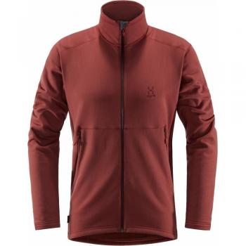 Haglöfs Bungy Capa Media, Hombre, Maroon Red, M