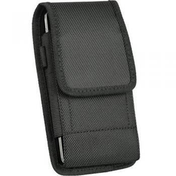 iNNEXT Funda vertical Oxford para iPhone 8 y iPhone 7 y 6S con clip de cinturón de acero de seguridad, funda universal para teléfonos inteligentes de 4.7 pulgadas