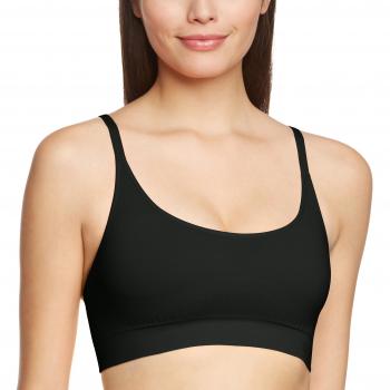 Under Armour Seamless Essentials Sujetador deportivo, Mujer, Negro