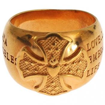 Nialaya Gold Plated 925 Silver Women's Ring - EU53 | US6.5