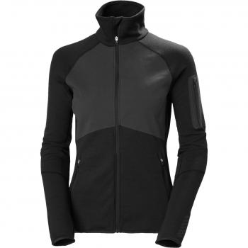 Helly Hansen Women's Lifa Merino Wool Midlayer Jacket Black XL