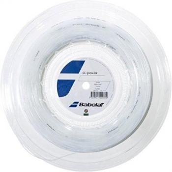Babolat SG SPIRALTEK 200M Cordaje de Tenis, Unisex adulto, Blanco -