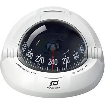 Brújula Offshore 115 Blanca con Cono Negro