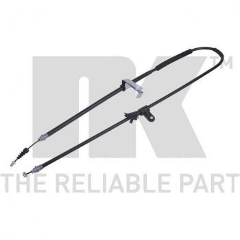 Cable de freno de mano NK 901027, tipo: cable, características: compatible con vehículos específicos, longitud adecuada para instalación en el sistema de freno de mano, fabricado con materiales duraderos para asegurar una larga vida útil y un rendimi