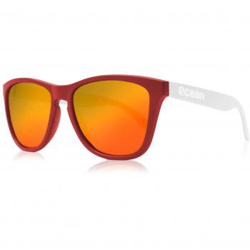 Ocean Sunglasses Sea Gafas de Sol, Unisex, Rojo