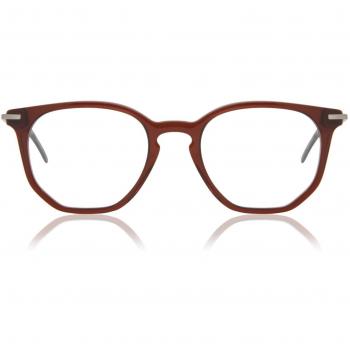 Gafas Recetadas Cuadrado Montuta Completa Plástico Marrón para Hombre - Gafas Anti-Azules - SmartBuy Collection