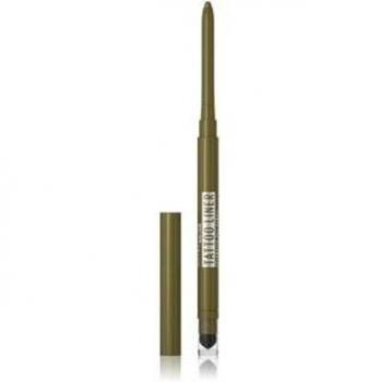 Lápiz de Ojos Maybelline Tattoo Liner Automático en Gel 1.3g - Tono Energía Esmeralda