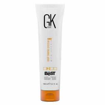 GK HAIR Global Keratin The Best Smoothing Keratin Hair Treatment 3.4 Fl Oz/100ml - Tratamiento capilar de queratina, suavizante, repara el cabello, presentación de 100 ml