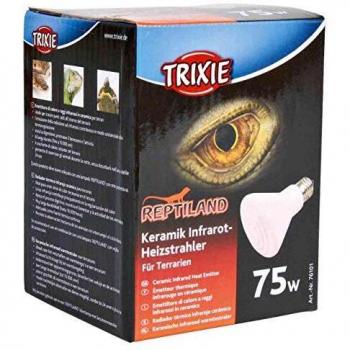 TRIXIE Lámpara Cerámica Calentadora con Infrarrojos para Reptiles