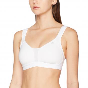 Odlo Bra Comfort High – Sujetador Deportivo, Mujer, Sports Bra Comfort High, Blanco, 70