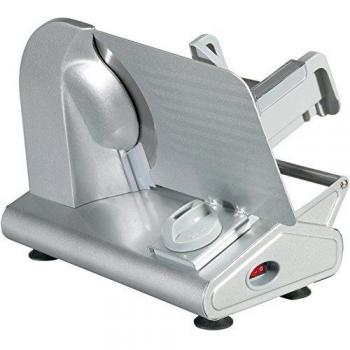 Clatronic MA 2964 - Cortafiambres, 19 cm de diámetro, 150 W, color plateado