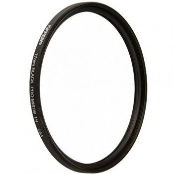 Filtro de Efectos Especiales Tiffen 77mm Black Pro Mist 1/4