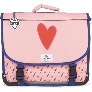Mochila escolar infantil Pol Zorro Corazón
