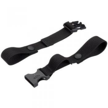 Vaude 33407000 - Recambio de cinturón torácico, color negro