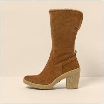 Botas con tacón El Naturalista N5515 SILK SUEDE TOFFEE / HAYA para Mujer color Toffee