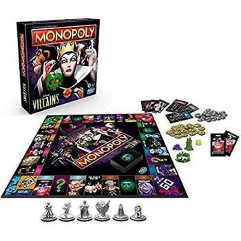 Versión en Español del Juego de Mesa Monopoly Disney Villanos