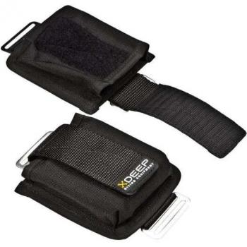Xdeep Bolsillo De Lastre 2 Units Negro - Bolsa de lastre, color negro, incluye 2 unidades, diseño compacto y ligero, material resistente al agua, fácil de usar y ajustar