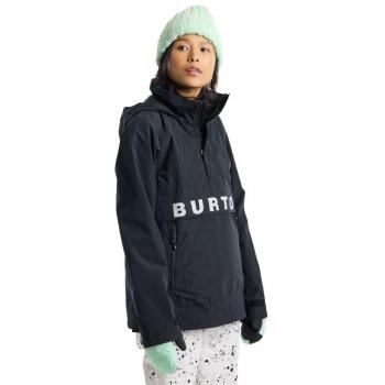 Chaqueta de mujer Burton Frostner 2L Anorak gris con capucha