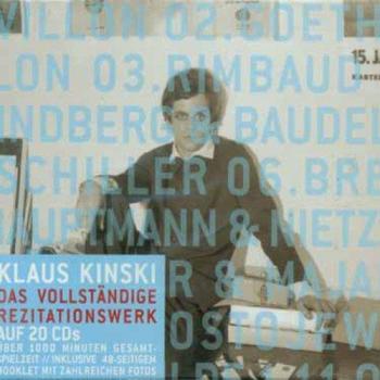 Box K.Kinski Werke d.Weltliteratur