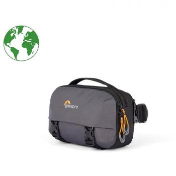 Lowepro Trekker Lite HP 100 - Mochila para Cámara sin Espejo con Sensor de Recorte y Objetivo, Fabricada con Tela Reciclada y Teñida en Solución, Sistema de Compresión Que Estabiliza