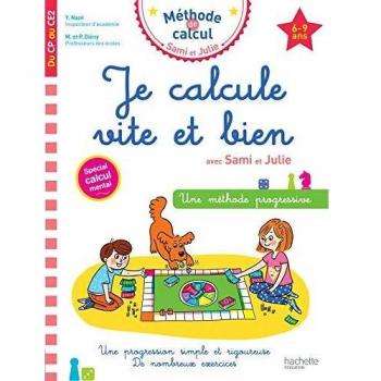 Calculadora Rápida y Precisa para Niños de 6 a 8 Años: Sami y Julie, del CP al CE2