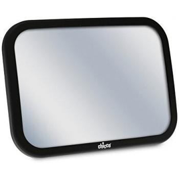 Chicco - Espejo Retrovisor para el asiento trasero del niño para contacto visual, color negro