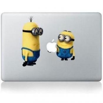 Verdant - Vinilo adhesivo para MacBook de 13 y 15, diseño de dos minions de Gru, mi villano favorito