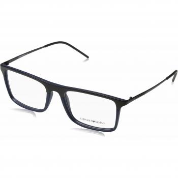 Ray-Ban 0EA1058, Monturas de Gafas para Hombre, Black/Matte Blue, 53