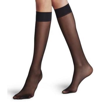 Falke Matt Deluxe 20 DEN Women's Knee High Socks Black 39-42