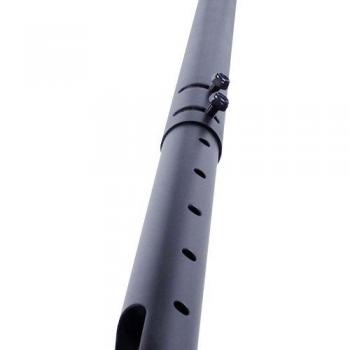 Tubo de Prolongación para Soporte de Techo 3m, Accesorios para Montaje de TV, Color Negro