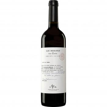 Las Moradas de San Martín - Vino tinto Las Moradas de San Martin libro siete Las Luces 2007 Madrid