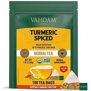 VAHDAM, Tisana de Cúrcuma Especiada