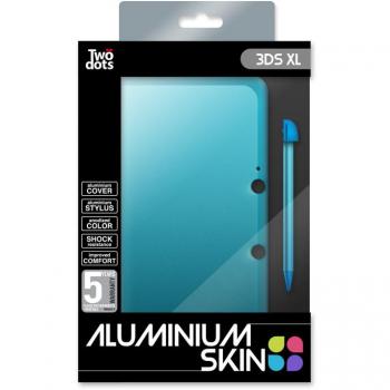 Skin Protection Aluminium + Stylet - Icy Blue Pour 3DS XL [Importación Francesa]