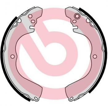 Juego de zapatas de frenos BREMBO S 54 525, kit de frenos de tambor