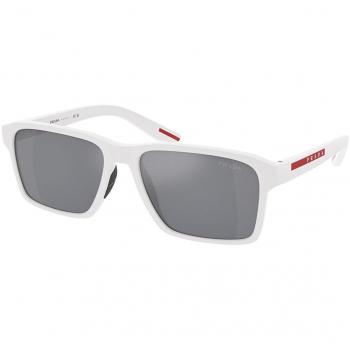 Prada Linea Rossa PS05YSF Asian Fit TWK40A Gafas de Sol para Hombre Blancas 58