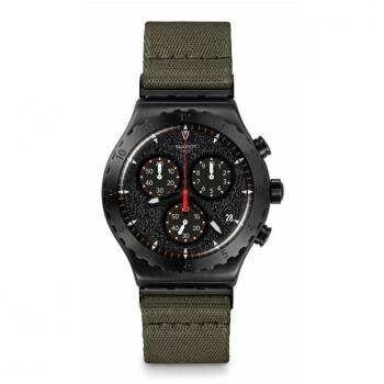 Swatch - Reloj hombre Swatch Power of Nature YVB416 textil negro