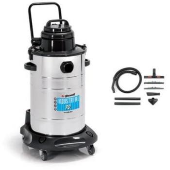 Aspirador Industrial SEKURECO 70L con Alta Capacidad de Succión